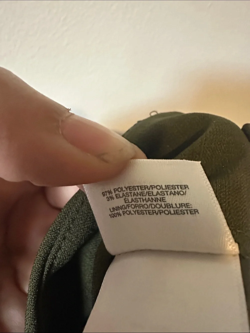 Black Label Classic Olive Green Pencil Skirt Women's Size 12 - Picture 4 of 4